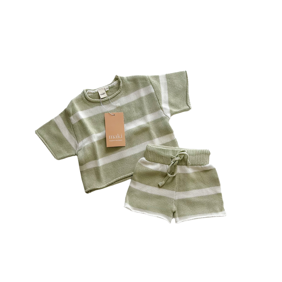 Sage Green Knit Set