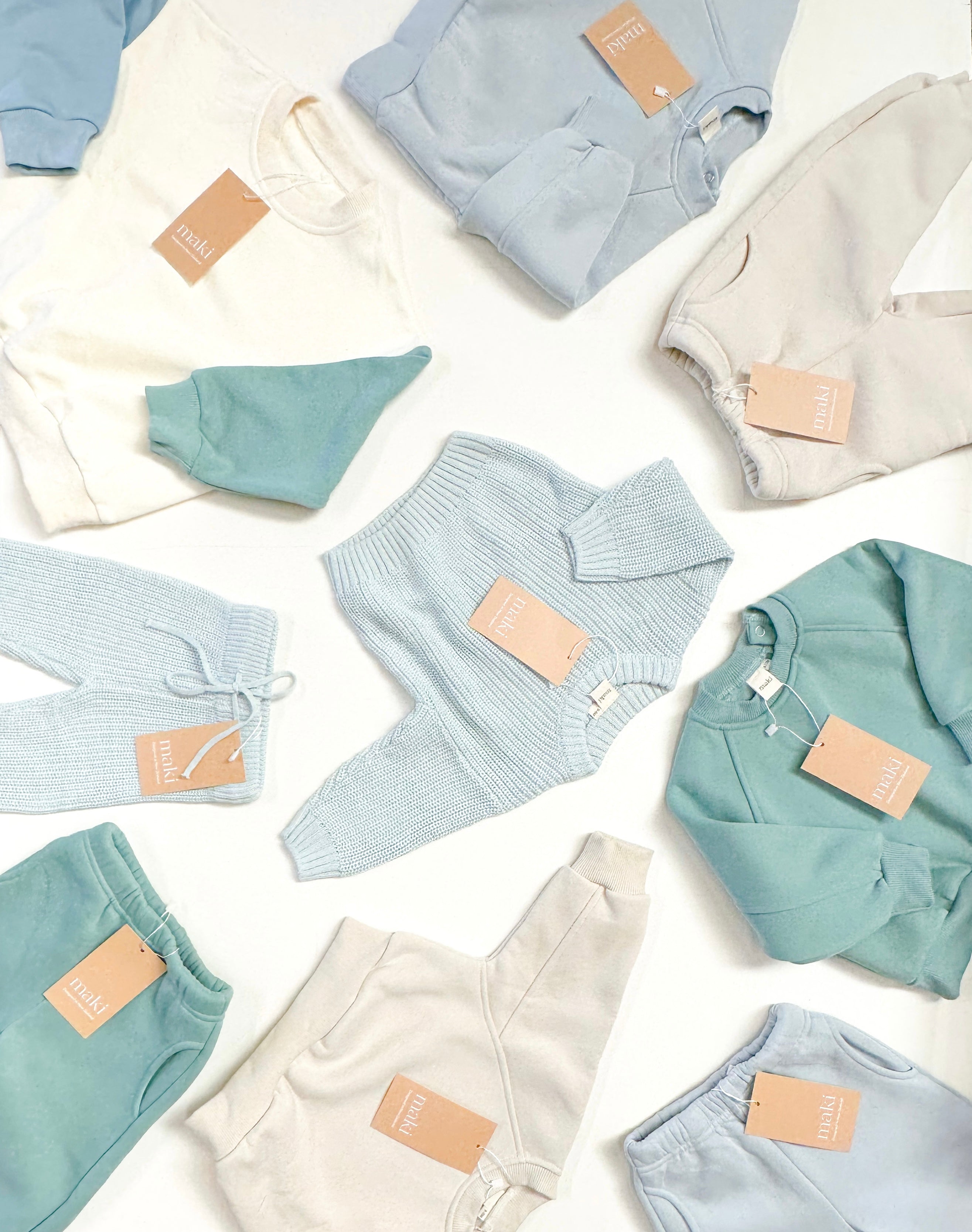 Fleece Pant - Sky